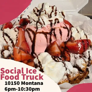 Food truck 
Mangonadas 
Funnel Cake 
Fried Oreos 
Fried Twinkies 
Pickle Pack
Non-Dairy Ice Cream 
Ice cream