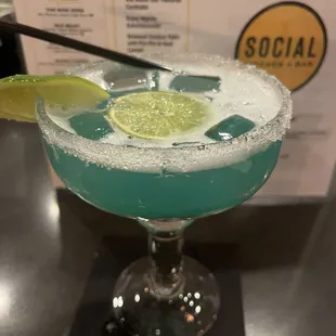 Turquoise margarita