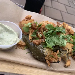 Stuffed jalapeños