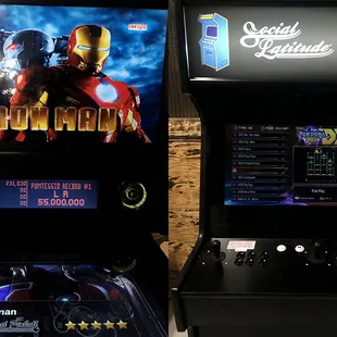 Play one of many classic games on our arcade and pin ball machines!