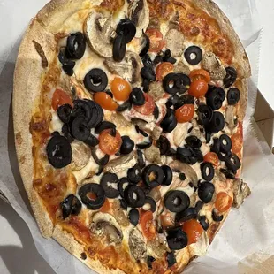 a pizza in a box