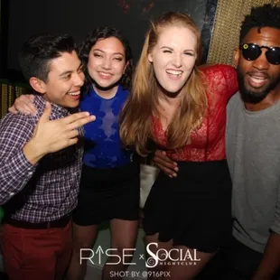 @TheMilsEdition at club social in the VIP courtesy of DJ Native