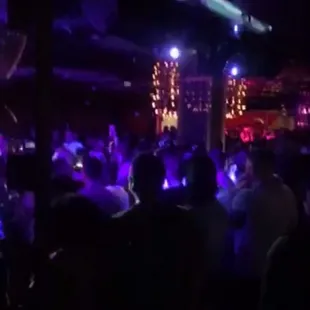 a large group of people at a party