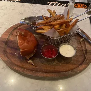 French Dip Burger