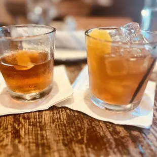 Old Fashion and Sazerac