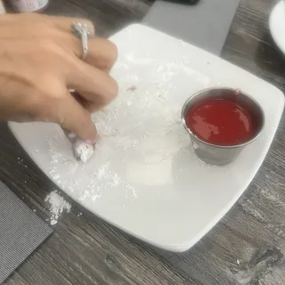 Powdered Sugar Donuts
