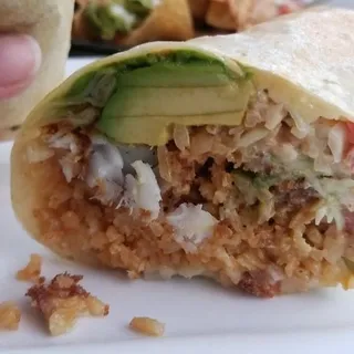 Seafood Burrito