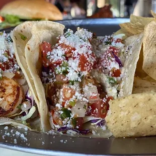 Shrimp Tacos - Select tacos are $2.50 on Tuesdays during happy hour 3pm-6pm!