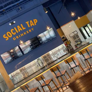 All the beer taps available