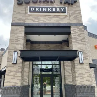 Entrance to the establishment