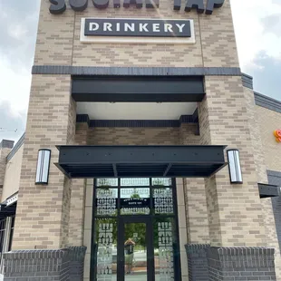 Entrance to the establishment