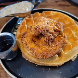 Chicken &amp; Waffles
