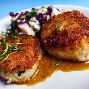 Sumac-Crusted Diver Sea Scallops