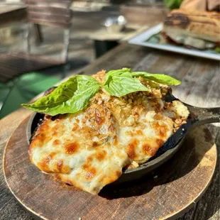 Eggplant Parmigiana.