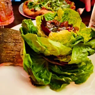 Boston Salad + Salmon