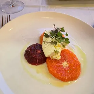 Burrata salad