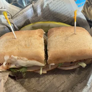 The Edie Sedgwick Turkey melt