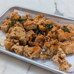 Popcorn chicken