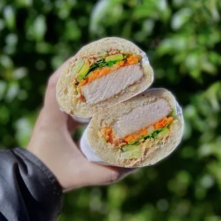 Crispy Pork Belly Sandwich