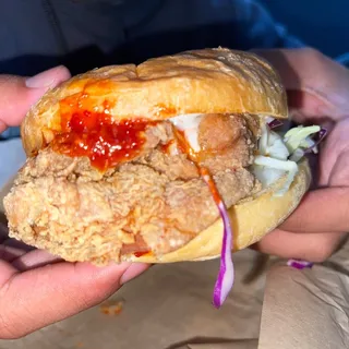 Asian Hot Chick'N Sandwich