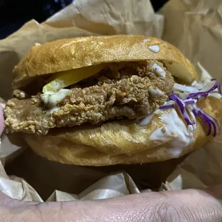 Salt & Pepper Fried Chicken Sandwich