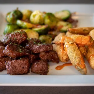 a plate of food