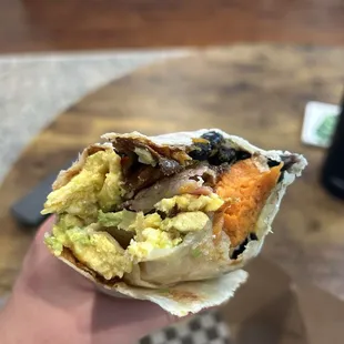 Breakfast burrito