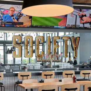 Interior of Society at Tiger Hill in Broken Arrow