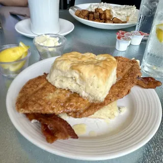 Honey Chicken Biscuit