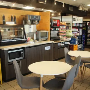 a view of a coffee shop