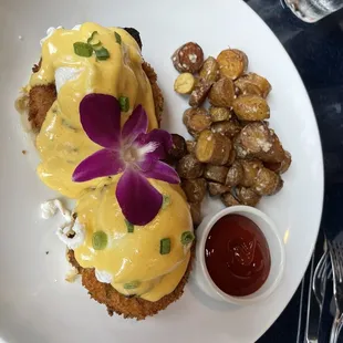 Steak and Eggs Benedict
