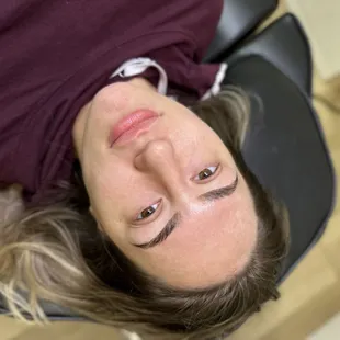 Brow Lamination, Wax and Tint