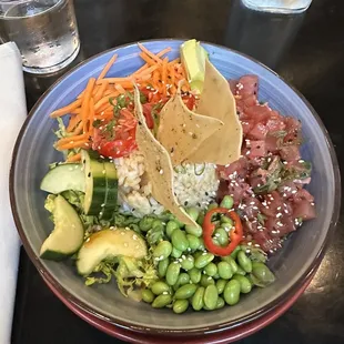 Ahi Tuna Poke Bowl