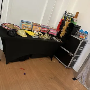 Some of our fun props