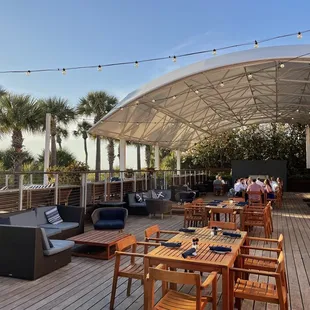 View, Sea Porch / Society Table Poolside Waterfront Restaurant, Don Cesar Resort, St Pete Beach