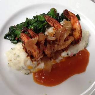 Rock Shrimp and Grits