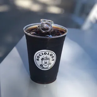 Iced coffee