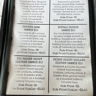 Menu @ Florence Brew Co