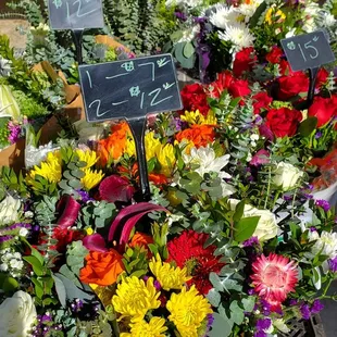 Come for the flowers stay for the produce