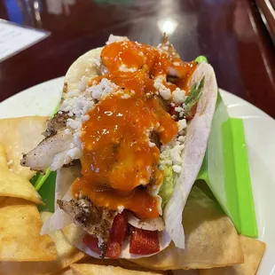 Grouper taco