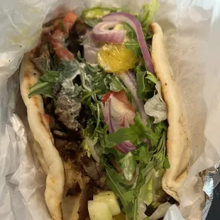 Chicken Falafel Wrap