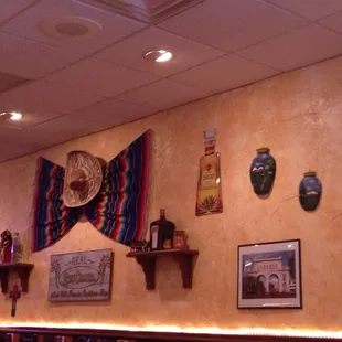 The inside of the restaurant is very nice.