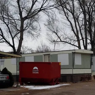 15 Yard Roll-off Dumpster