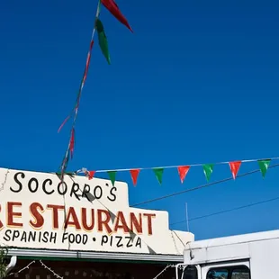 a sign for a mexican restaurant