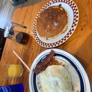 The Trooper and A Chocolate Chip Pancake
