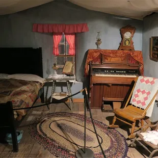 The sod house erected in 1894