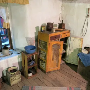 The sod house erected in 1894