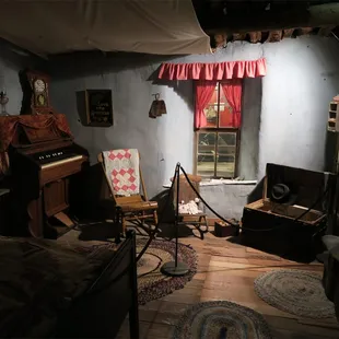 The sod house erected in 1894