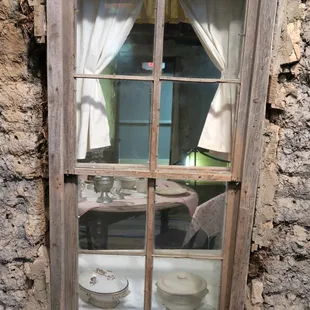 The sod house erected in 1894