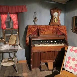 The sod house erected in 1894